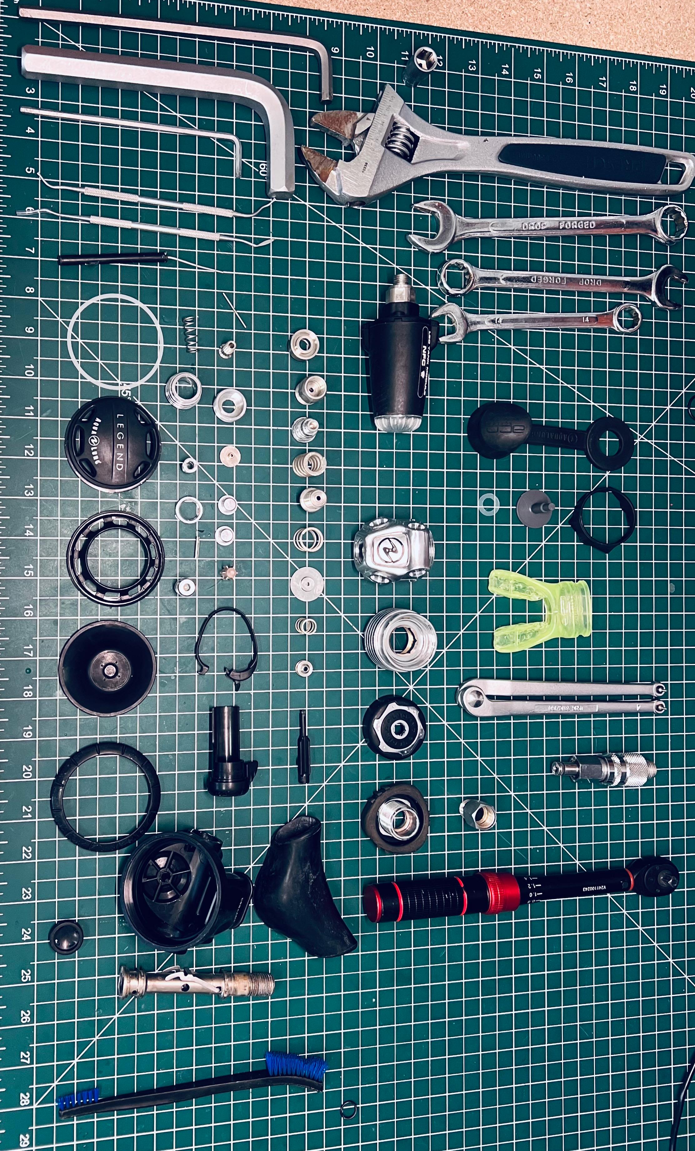 Atelier révision plongée Bastia